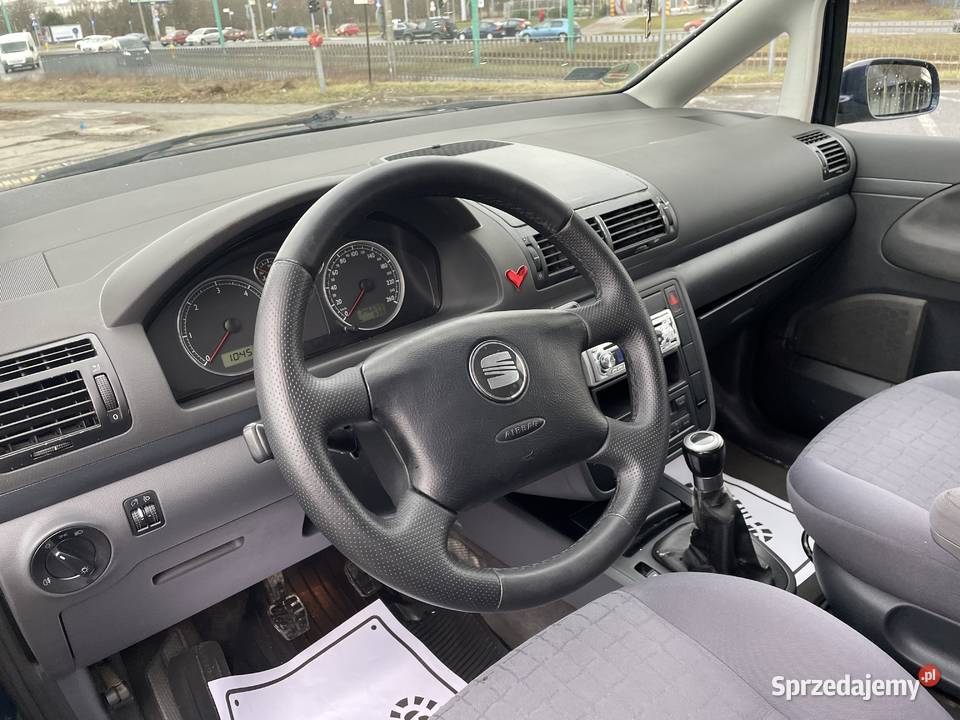 Seat Alhambra 7osobowy Iwł Klima Elektryka Hak Poznań
