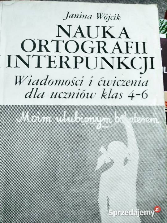 Nauka ortografii i interpunkcji Wójcik Bródno Warszawa sprzedam