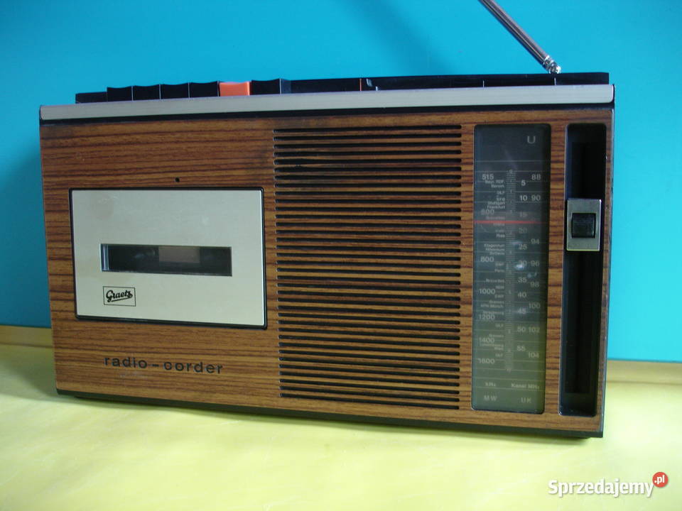 Radiomagnetofon GREATZ RADIOCORDER 305 Pozostałe Zielona Góra