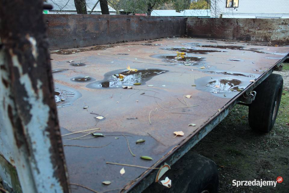 Przyczepa rolnicza wywrotka BRANDYS BSS 1612 12 Maszyny rolnicze Rusiec sprzedam