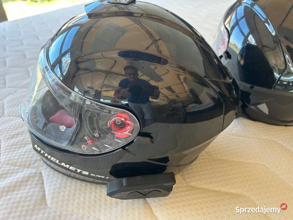 kaski motocyklowe MT Helmets 2 sztuki M plus mazowieckie