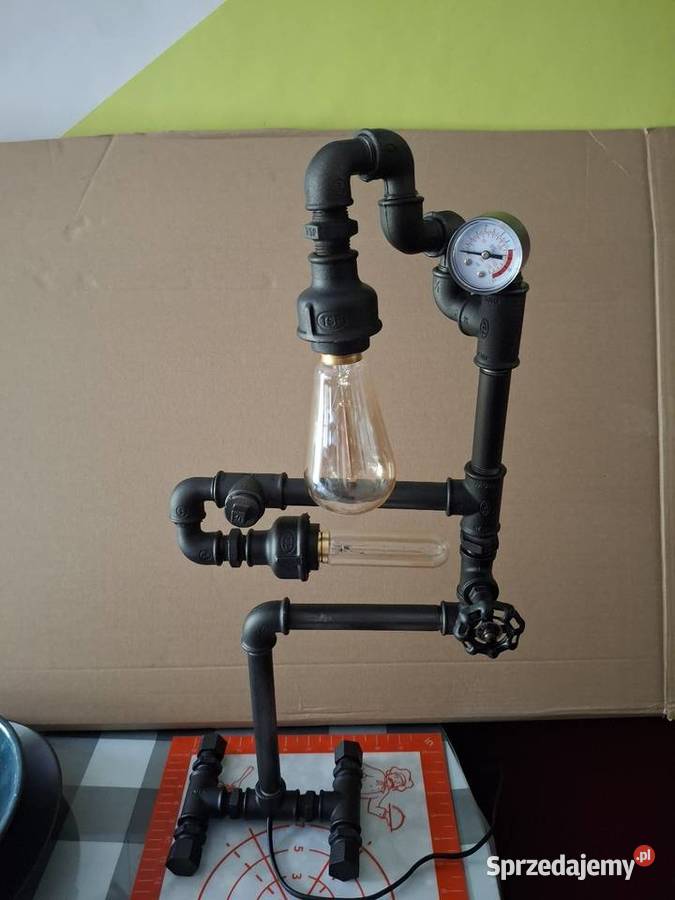 Lampa loft czarny mat Łódź