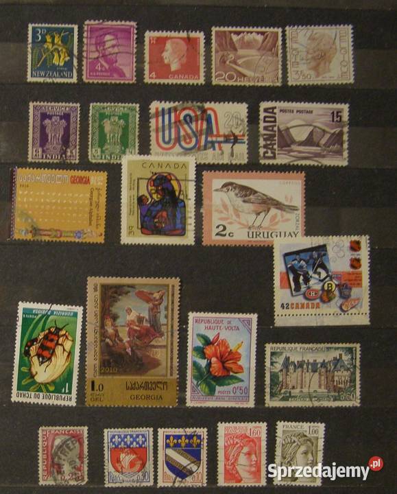 Znaczki pocztowe Mix świat 1 sprzedam