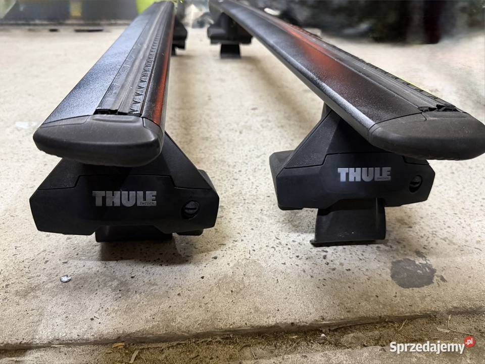 sprzedam komplet relingów thule do golfa 75 Radom