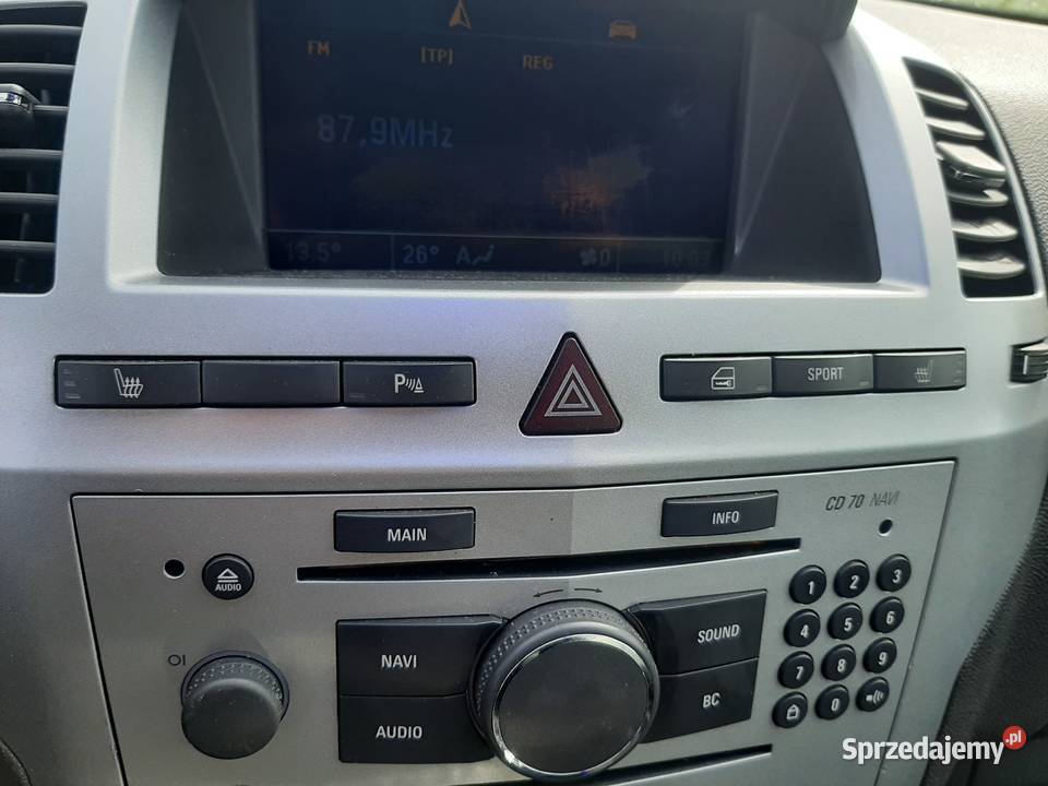 OPEL XAFIRA B OPC FOTELE RECARO SKÓRA GRZANE KPL Tuszyn