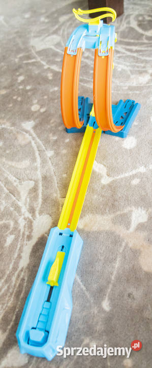 Hot Wheels Track Builder Zdublowana Pętla HDX77 Kolejki i tory Gdańsk