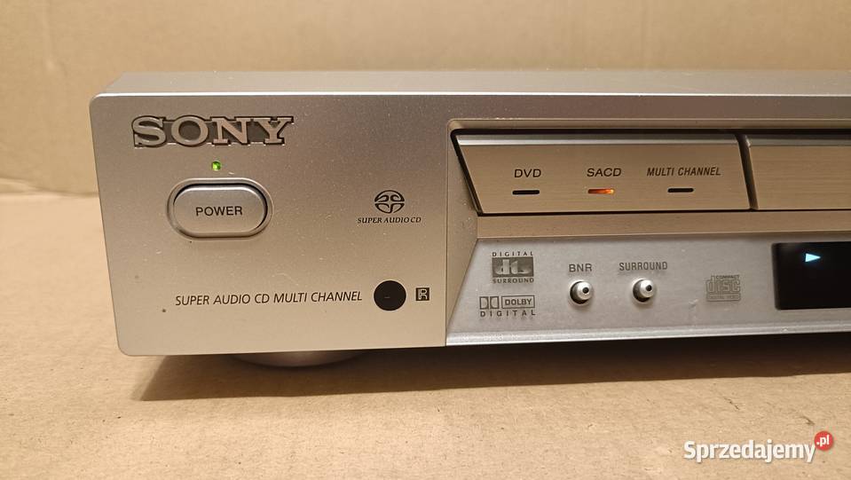 Odtwarzacz płyt SONY DVPNS700V SACD TV i Video Poznań