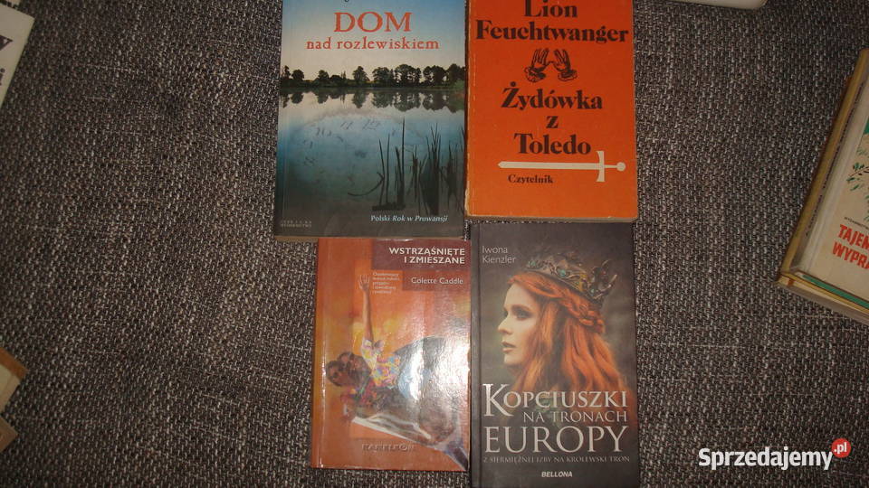 4 książki js Osięciny