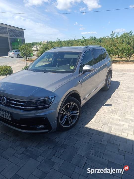 Sprzedam VW Tiguan alspce R line automatyczna relingi dachowe Grójec