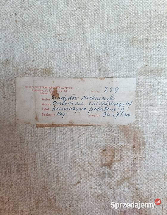 Władysław MICHNIEWSKI 19091960 stary obraz