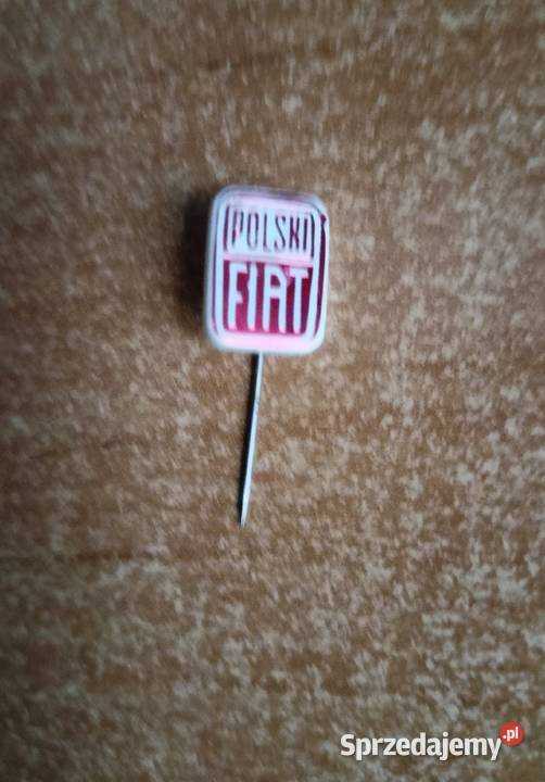 Nowa oryginalna wpinka Polski Fiat podkarpackie Tarnobrzeg sprzedam