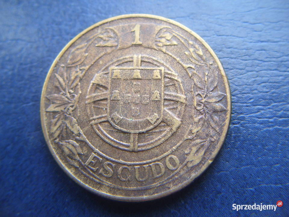 Stare monety 1 eskudo 1924 Portugalia Lesko sprzedam