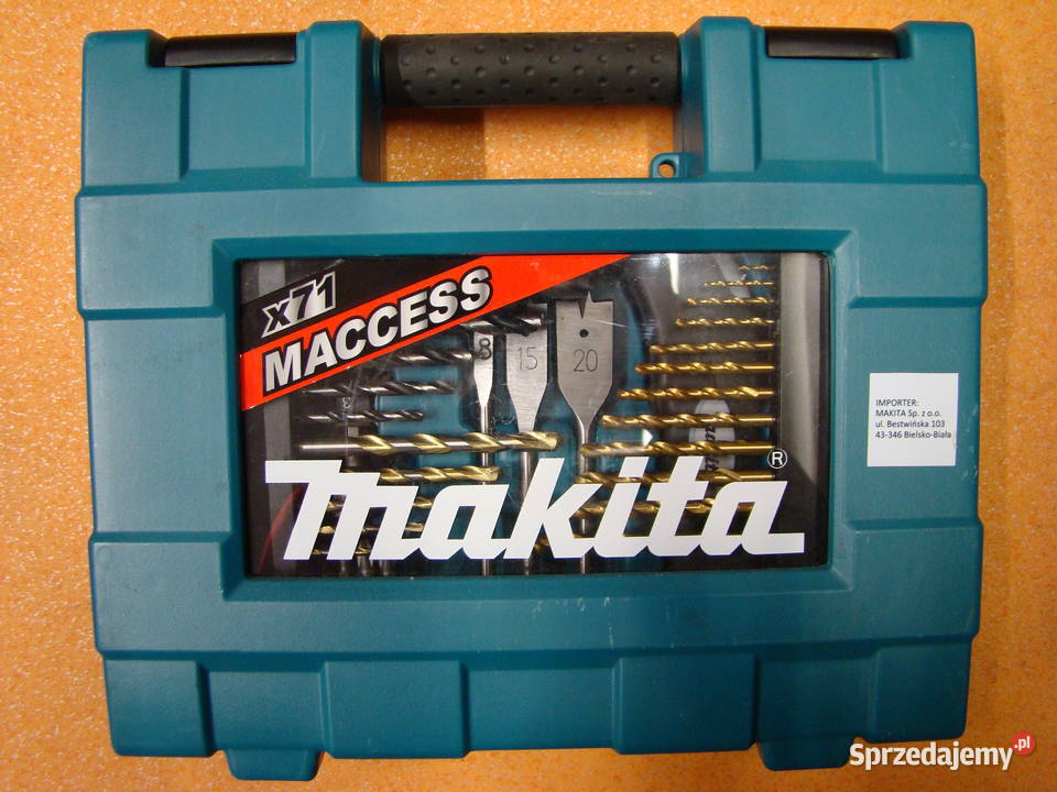 Zestaw wierteł, bitów, akcesoria MAKITA 71 PC Ref. D-33691