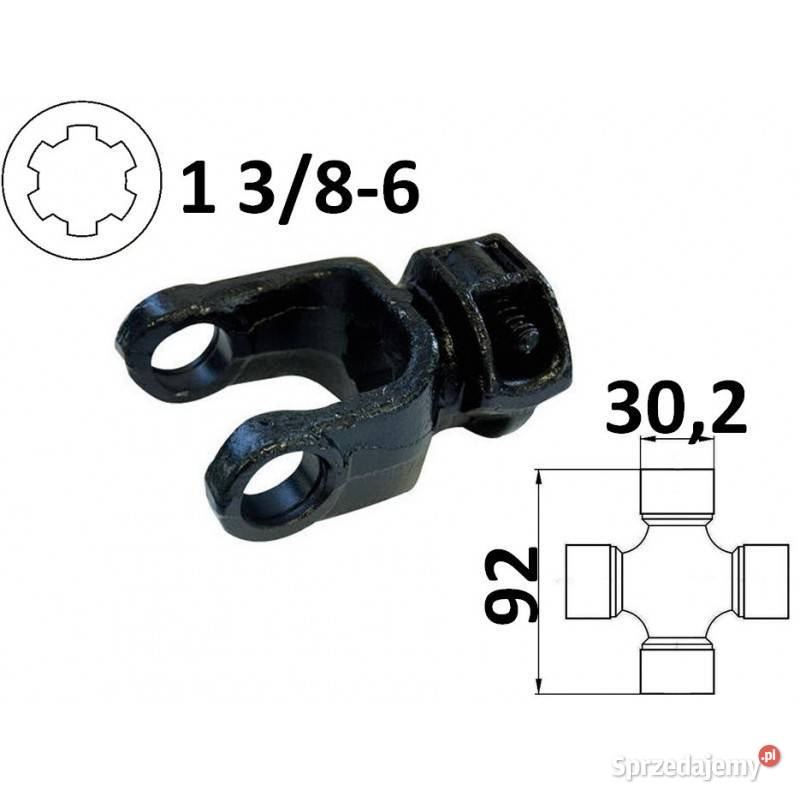 Widłak ciągnikowy 1 386 na krzyżak 302x92mm