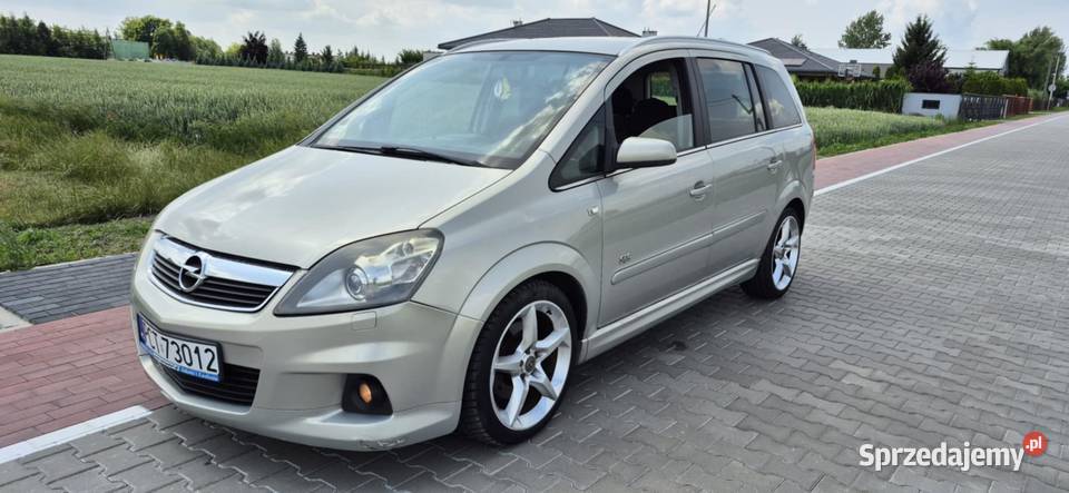 Opel Zafira B 19 CDTI 150 2007r OPC klima 7 os