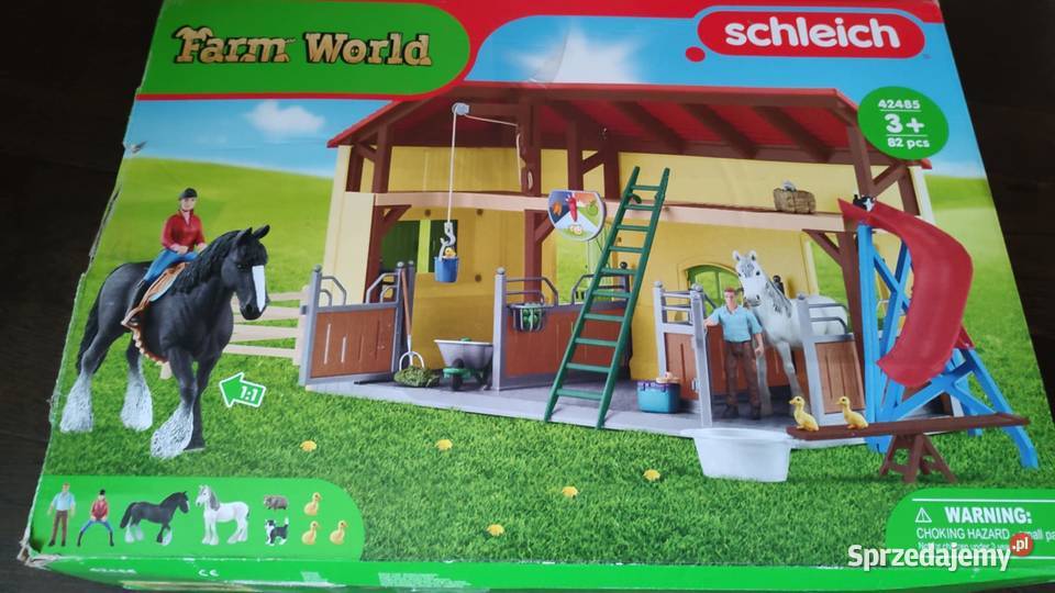 Zestaw SCHLEICH 42485 Końska stajnia Pozostałe wielkopolskie Książ Wielkopolski