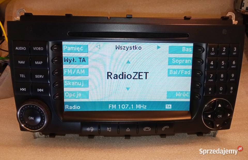 MERCEDES W209 CLK RADIO NAWIGACJA COMAND NTG 2 wielkopolskie Konin