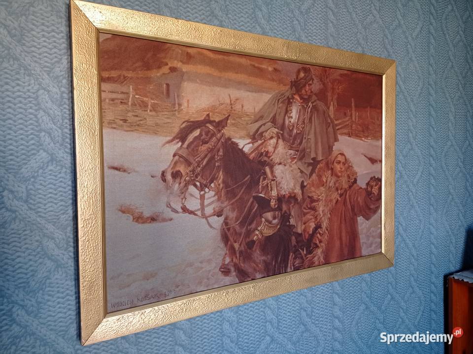 Obraz Kossak Wojciech wymiary 100 x 70 śląskie