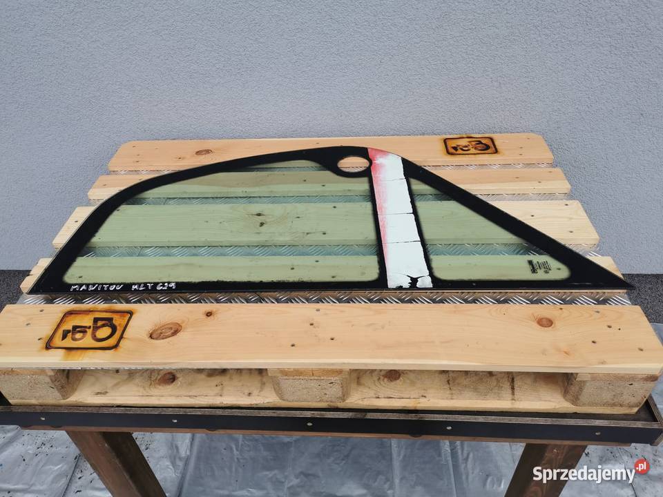 Szyba boczna kabiny Manitou MLT 629 Wilkowo sprzedam