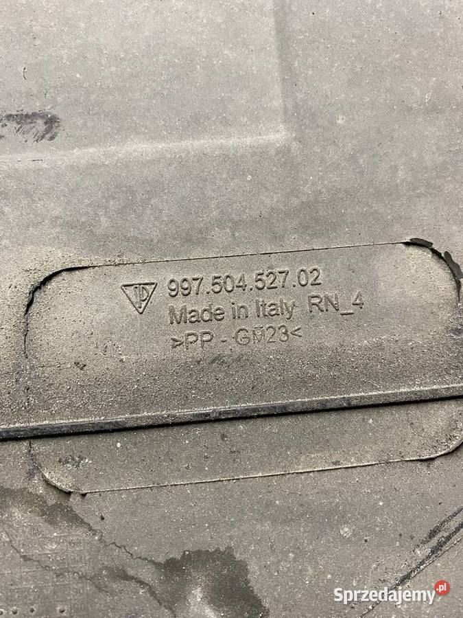 Osłona silnika podwozia porsche 911 997 małopolskie Kraków