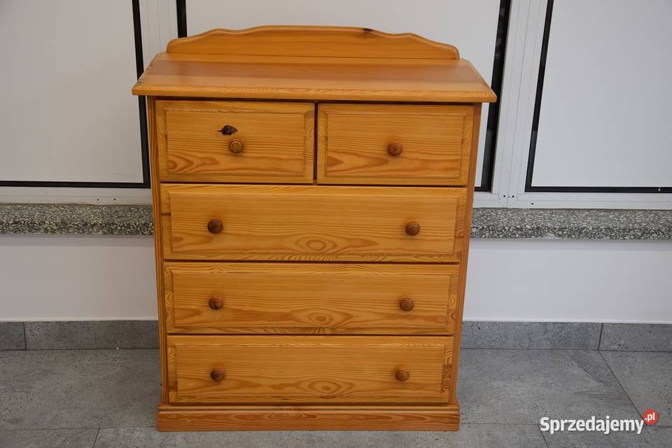komoda z drewna sosnowego nowa Olsztyn sprzedam