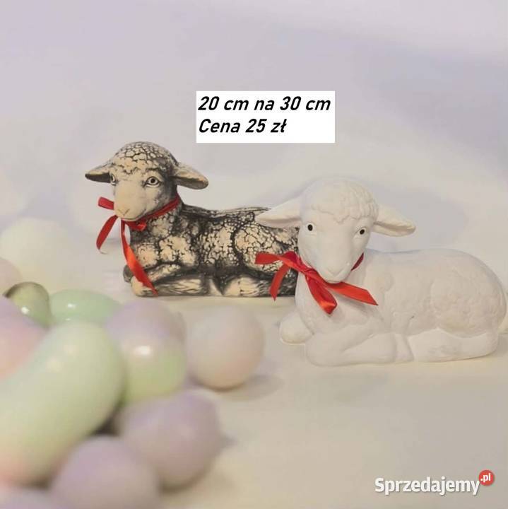 Zajączek królik króliczki gipsowe figurki Wrocław