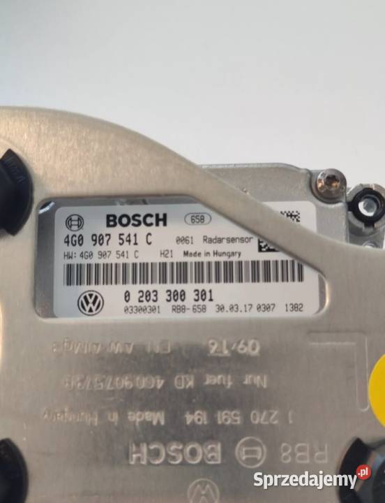 Nowy Orig VW Bosch Radar 4G0907541C Toruń