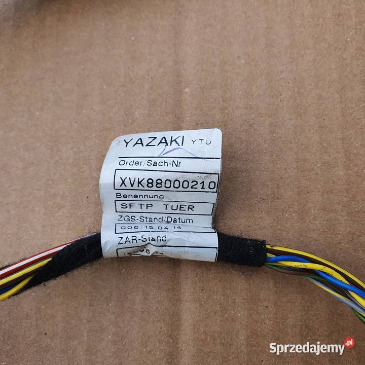 MERCEDES ACTROS MP4 INSTALACJA WIĄZKA DRZWI Bieleń