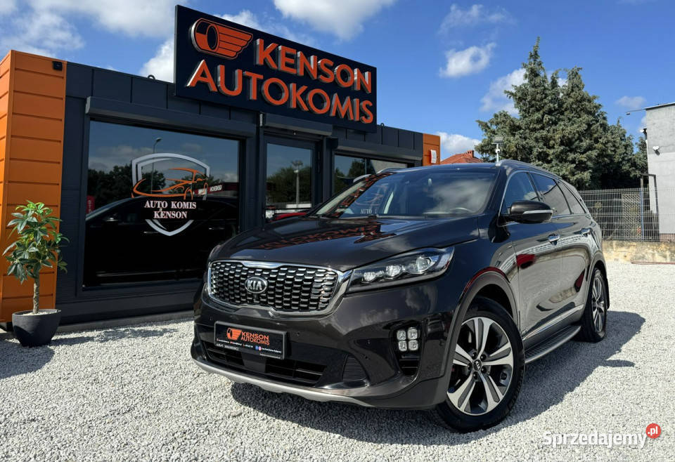 Kia Sorento Polski Salon GT Line Serwis ASO gniazdo AUX Bydgoszcz
