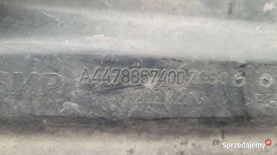 MERCEDES VITO 447 W447 OSŁONA PŁYTA ZDERZAKA śląskie Ruda Śląska