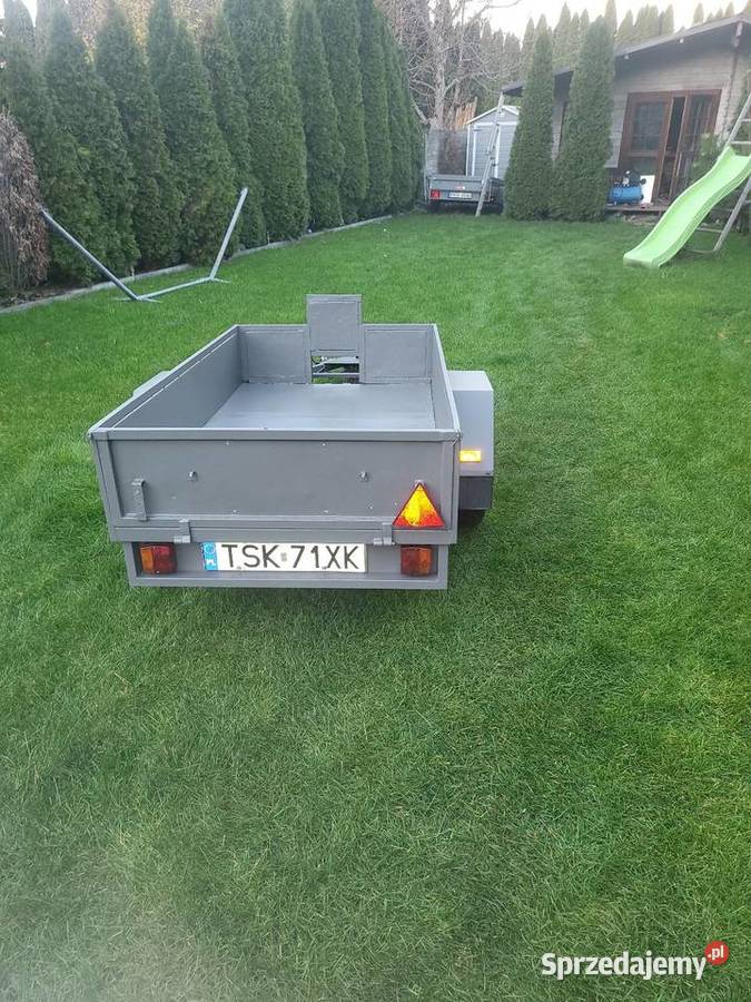 Przyczepka sam zarejestrowana i ubezpieczona sprzedam