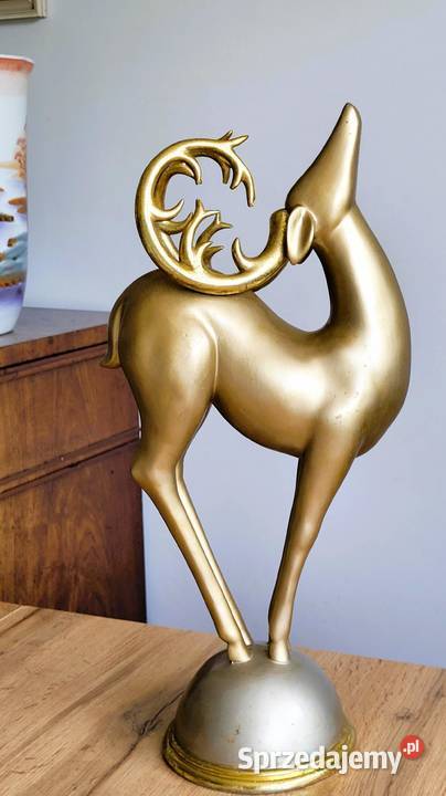 Elegancka figura jelenia w stylu MidCentury małopolskie Kraków