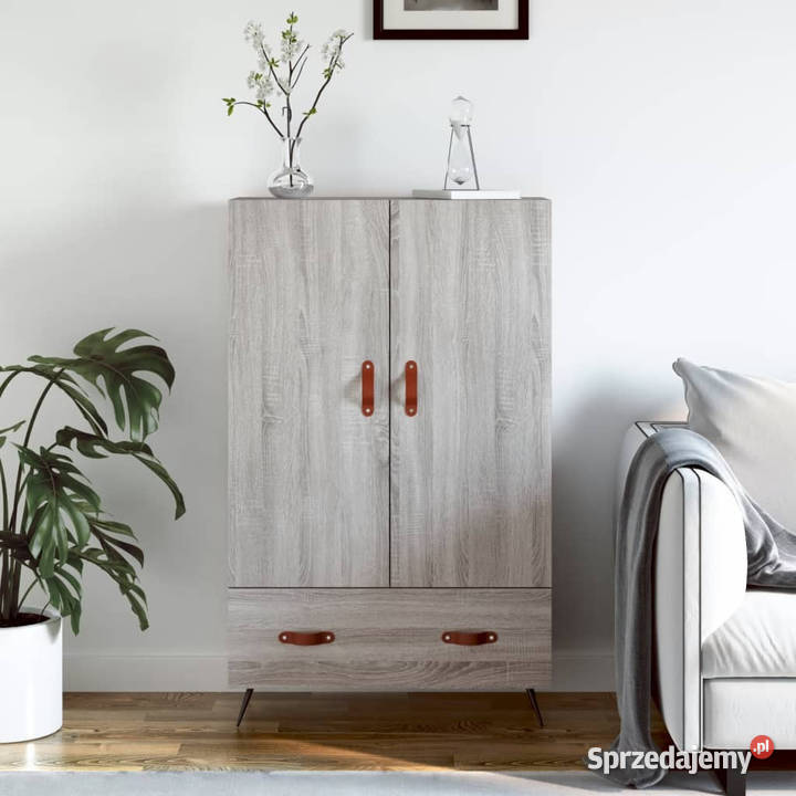 Wysoka szafka szary dąb sonoma 695x31x115 mazowieckie Warszawa