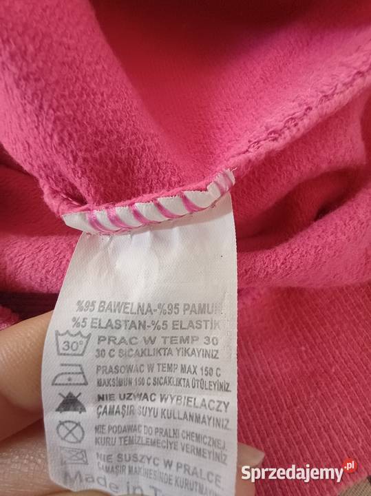 Różowy komplet dresowy dziewczynki 67Y różowy Strzelce Krajeńskie