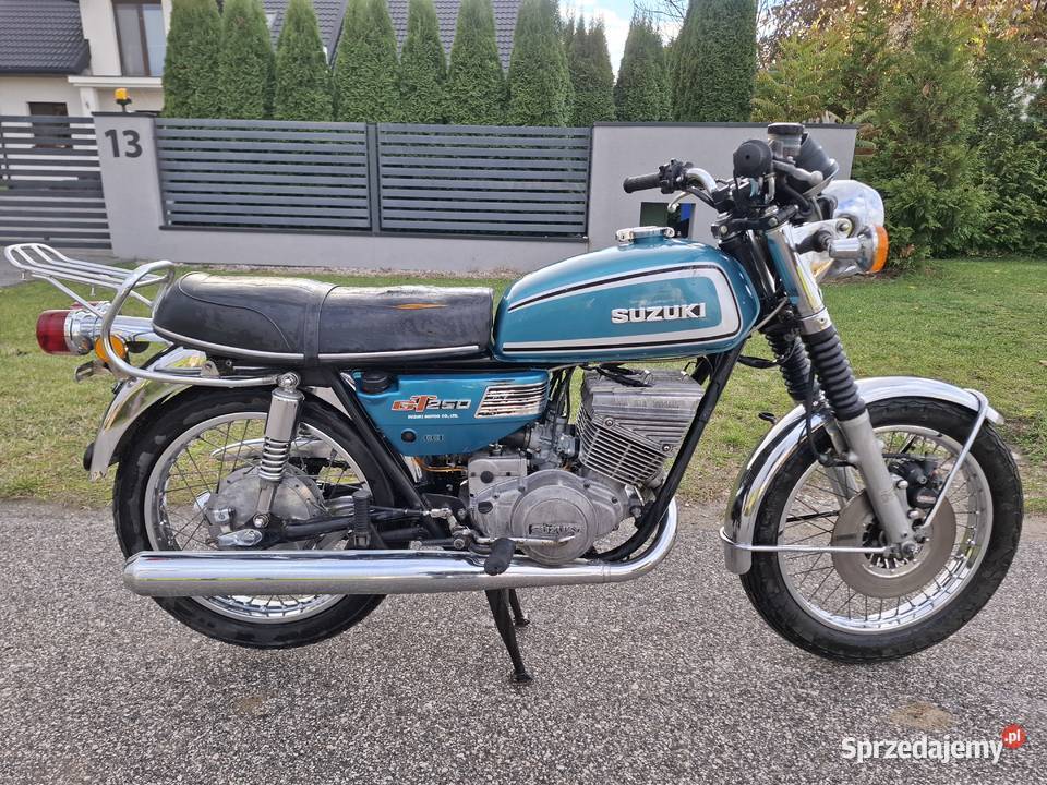 Suzuki GT250 nie jawa wsk shl junak honda yamaha Rok produkcji 1976 Żyrardów sprzedam