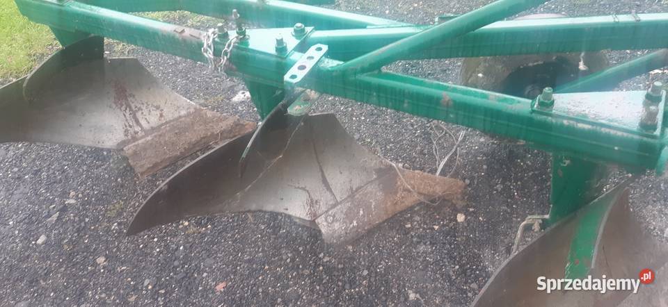Pług 3 skibowy Unia Grudziądz nieuszkodzony Wolbrom