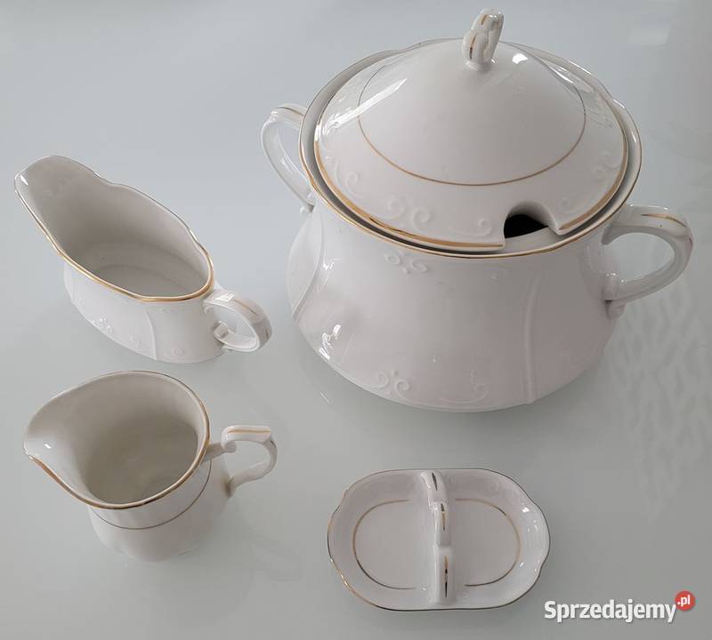 ZESTAW PORCELANY RĘCZNIE MALOWANY CHODZIEŻ Poznań