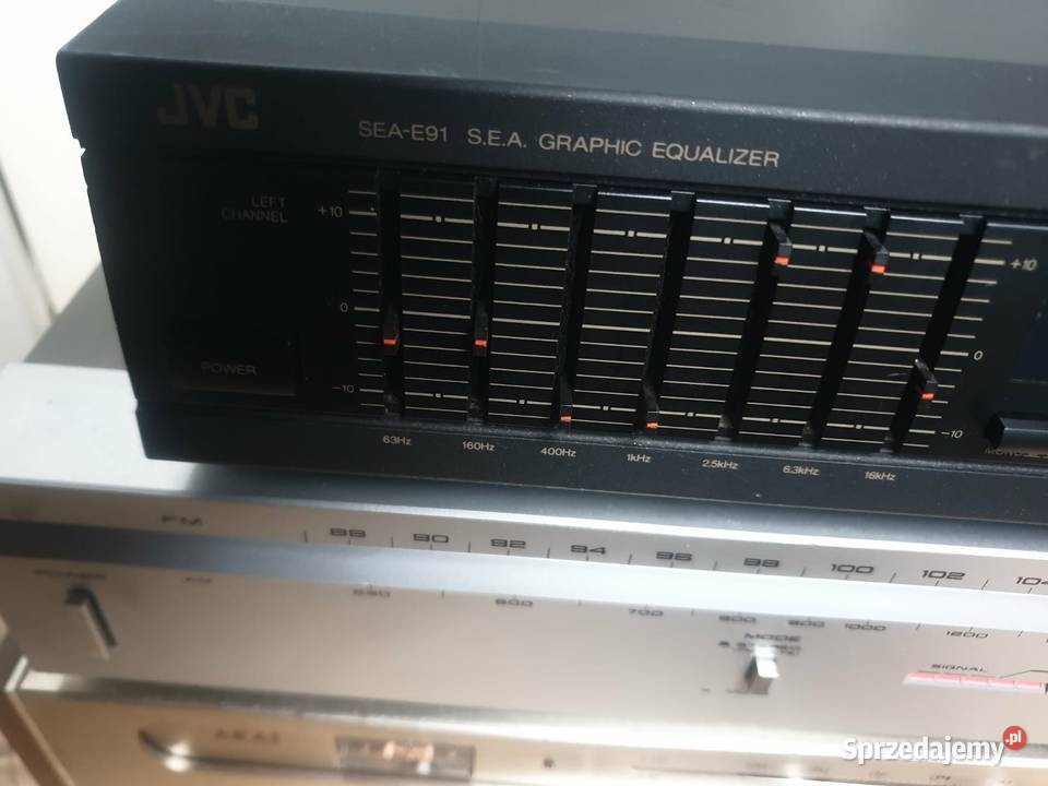 Jvc seae91 korektor graficzny super bass Amplitunery podkarpackie Leżajsk