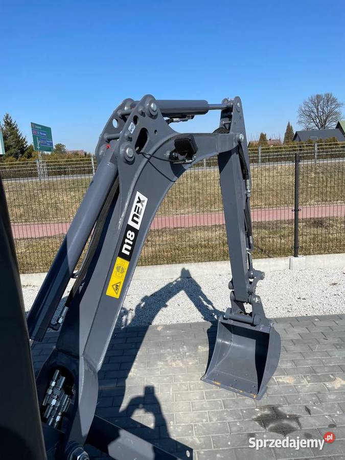 NEX N18 Mini koparka ZERO TAIL 1800 nowa Pozostałe mazowieckie Halinów sprzedam