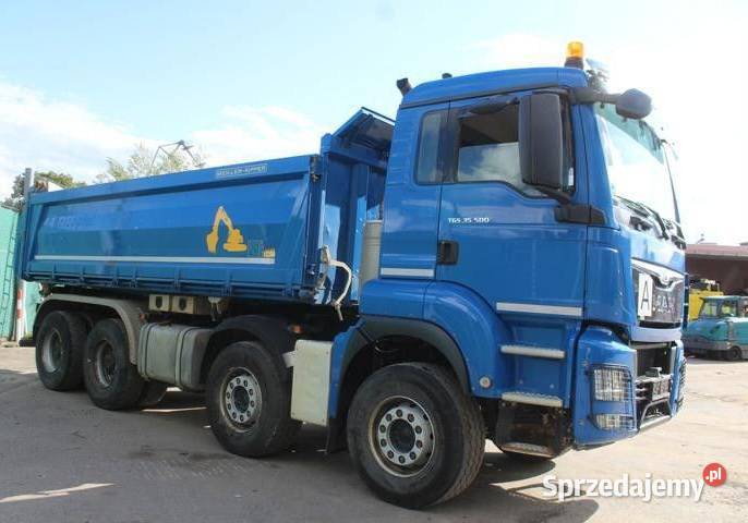Wywrotka 8x4 bordmatic MAN TGS automatyczna Warszawa