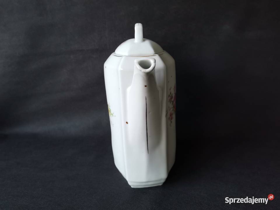 Stary przedwojenny dzbanek porcelana Śląska Katowice