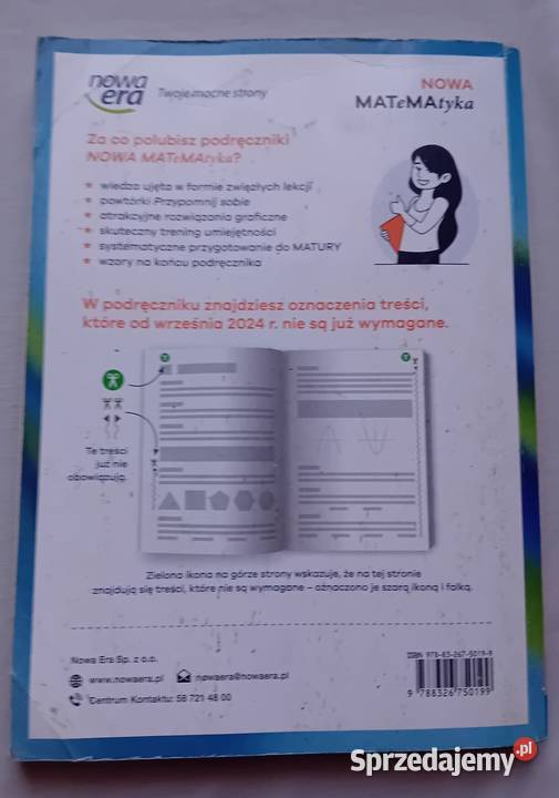 Nowa Matematyka 1 Zakr podstawowy liceum i Rok wydania 2024 Koźminek