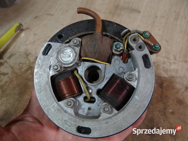 zapłon magneto koło Simson SR 2 org DDR lubuskie Żary