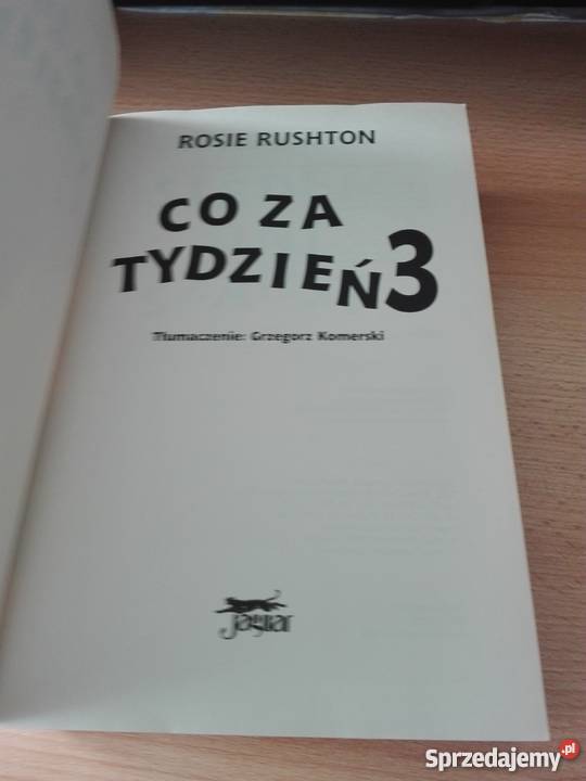 Co tydzień 3 Rosie Rushton tł Grzegorz Komerski społeczno-obyczajowe Gdańsk