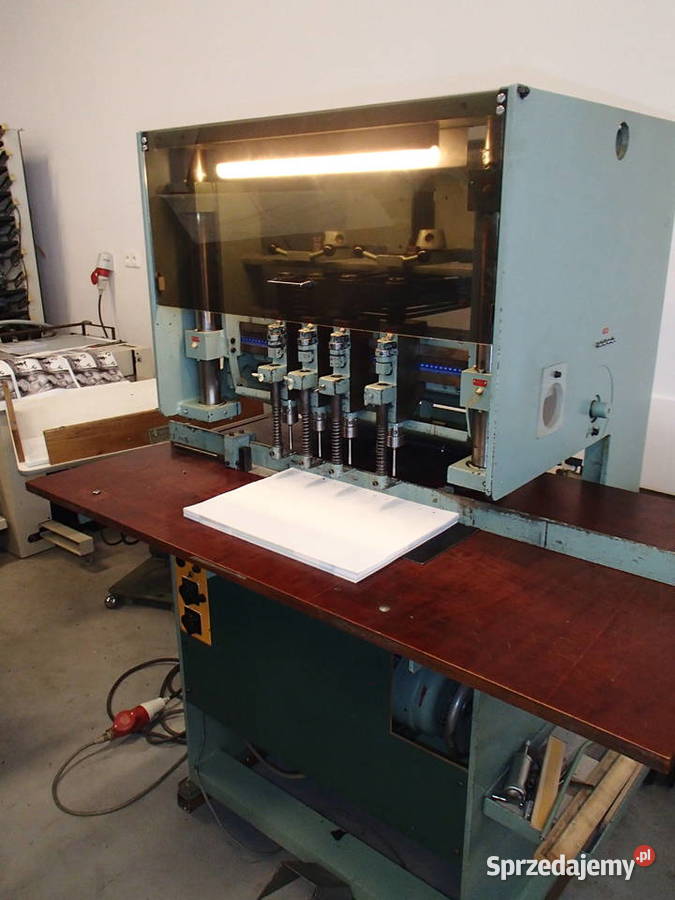 Wiertarka do papieru Pescha 4 głowicowa 452 70 Ząbkowice Śląskie sprzedam