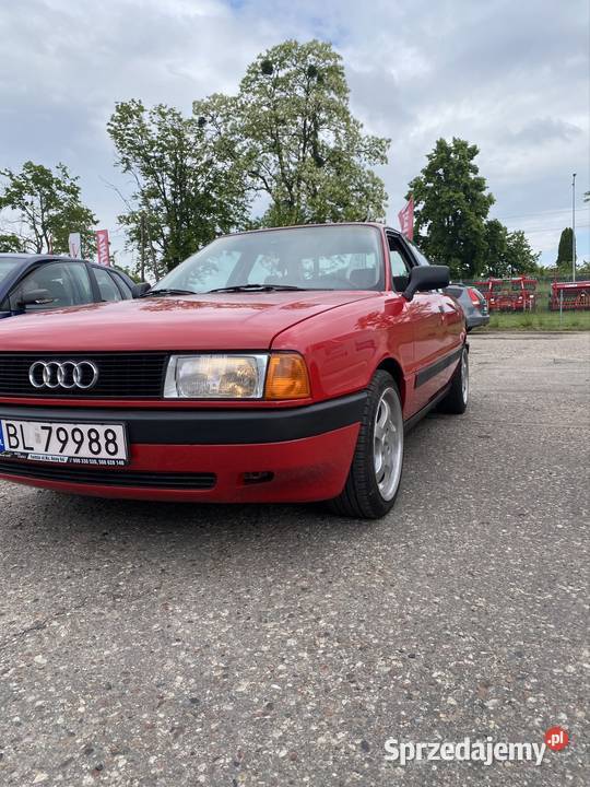 Audi 80 B3 18S LPG HAK 16 8j podlaskie Łomża sprzedam