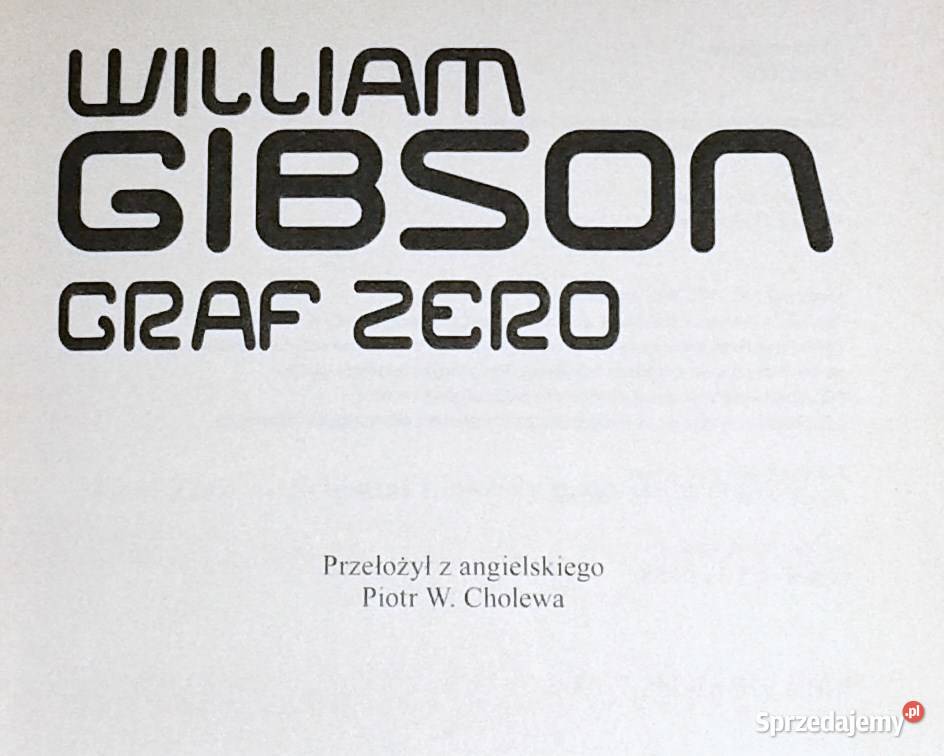 Graf Zero William Gibson Chełm