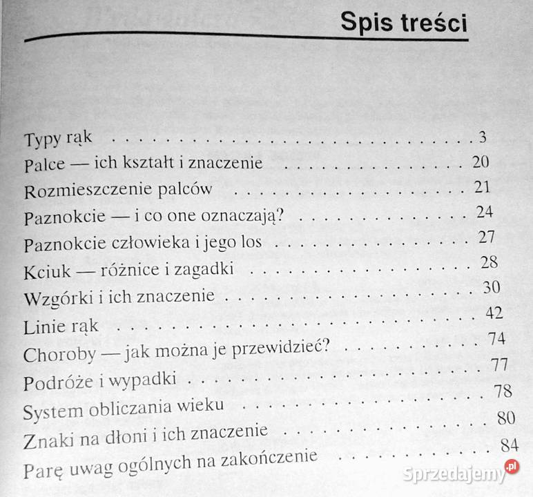 Chiromancja czyli wróżenie z ręki M Niedbałowski lubelskie Chełm sprzedam