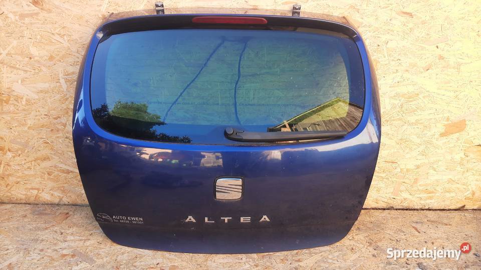 Kompletna klapa Seat Altea lak LS5S Dębno