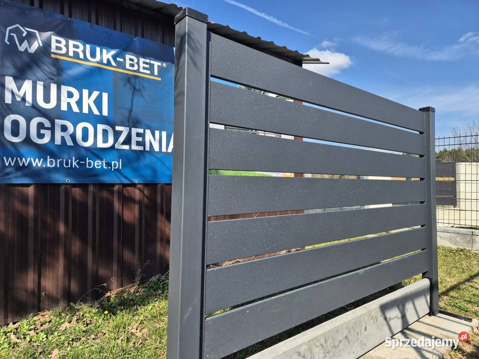 Przęsło ogrodzeniowe brama furtka Piotrowiec